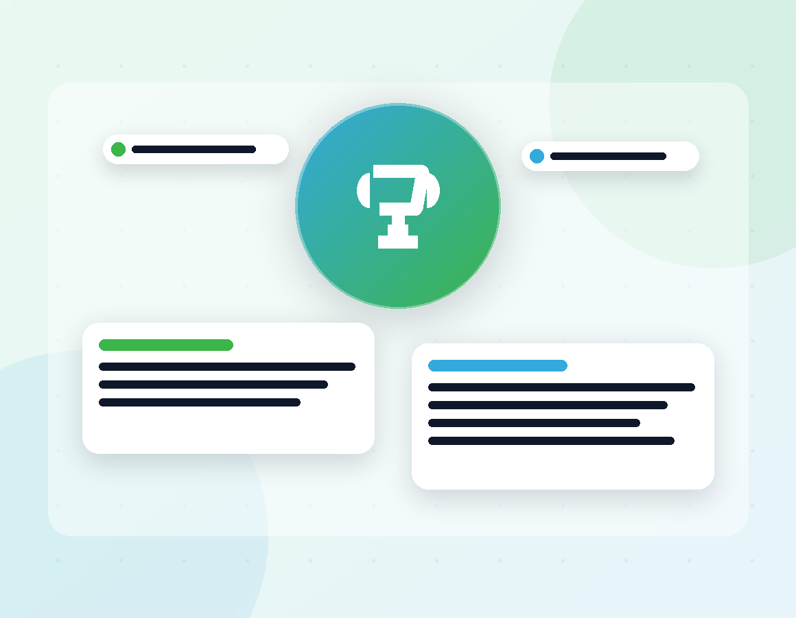 Illustration of AI gamification for learning