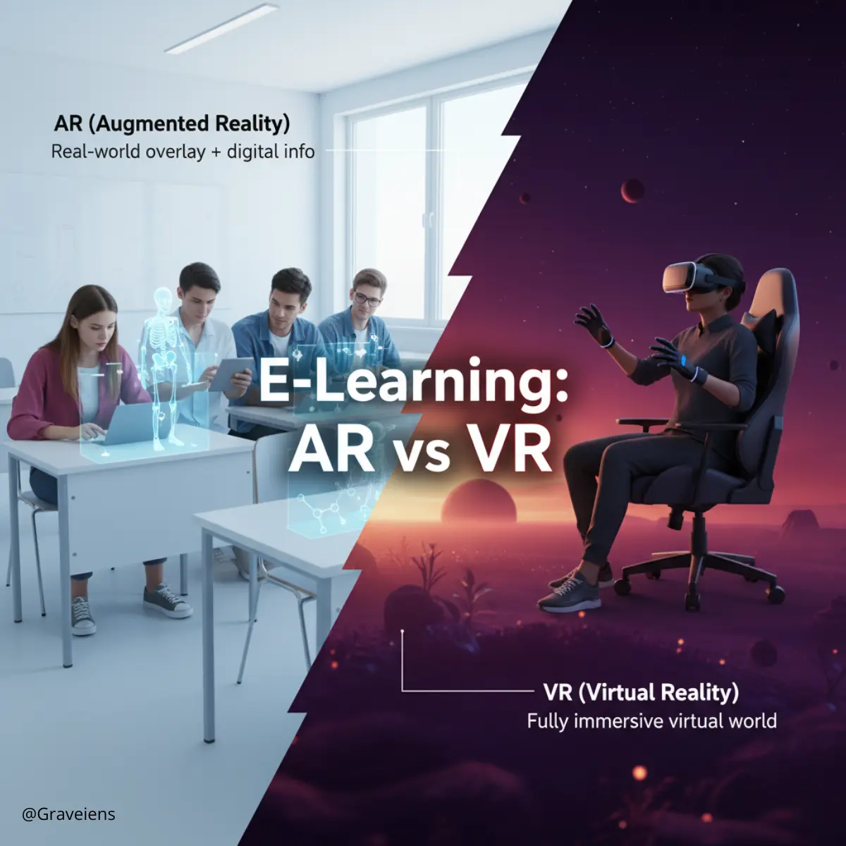 Difference Between AR and VR